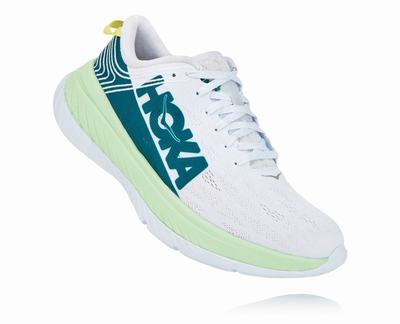 Hoka One One Carbon X Férfi Futócipő - Zöld Szürke/Fehér [H1932-817]